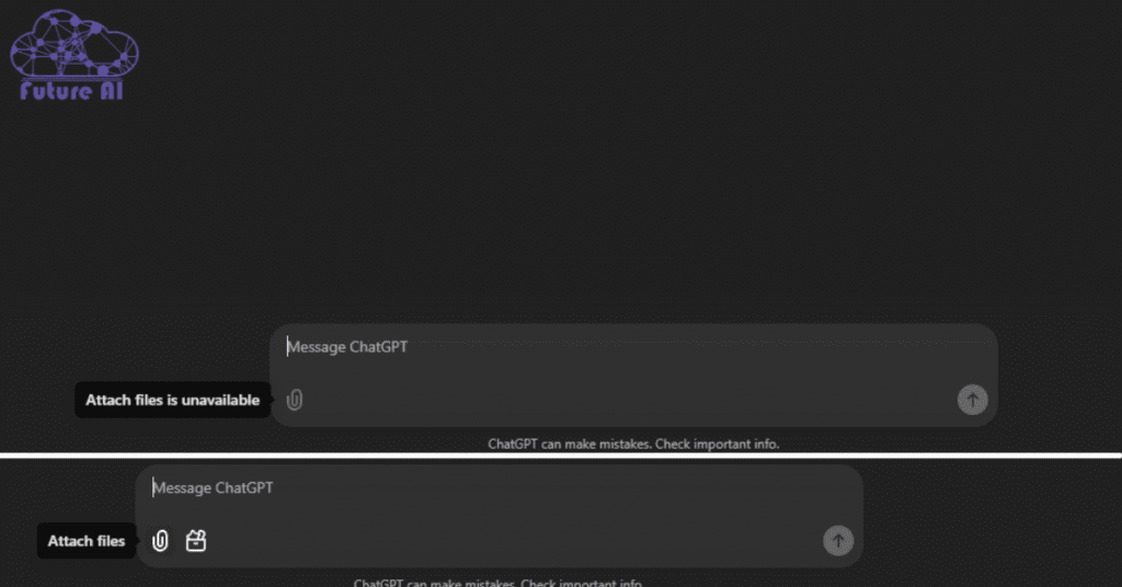 ChatGPT Attach Files Is Unavailable