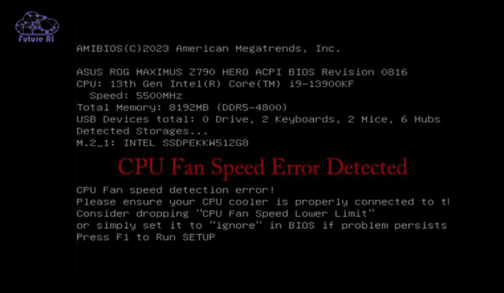 CPU Fan Speed Detection Error: Causes & Fixes Explained BIOS Configuration Fixes