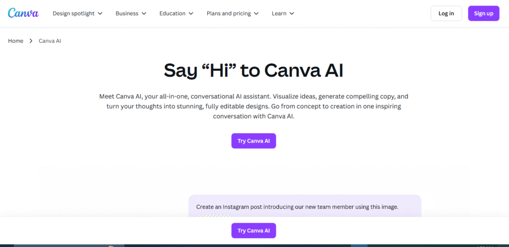 Canva AI Canva AI