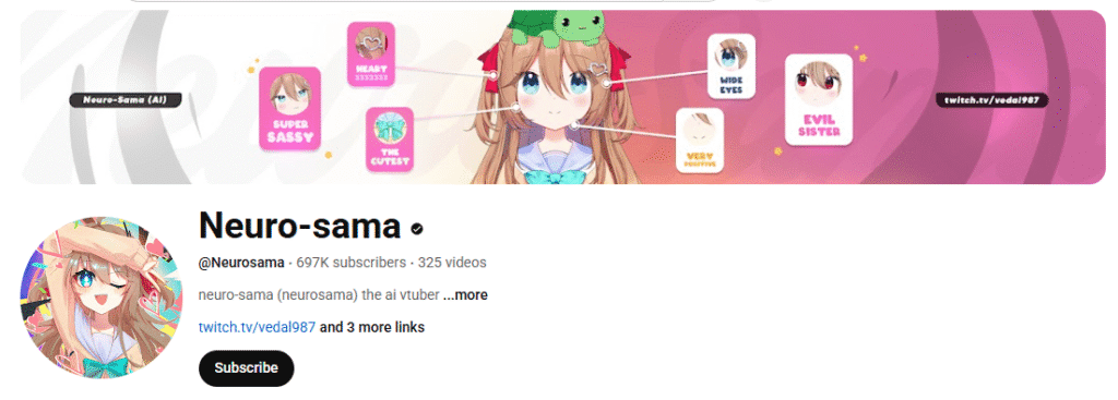 Neuro-sama vtuber Neuro-sama vtuber