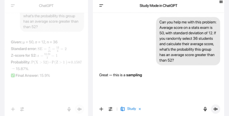ChatGPT Study Mode: AI Study Assistant For Students In 2025