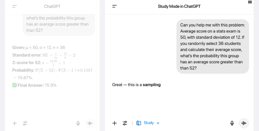 ChatGPT Study Mode ChatGPT Study Mode