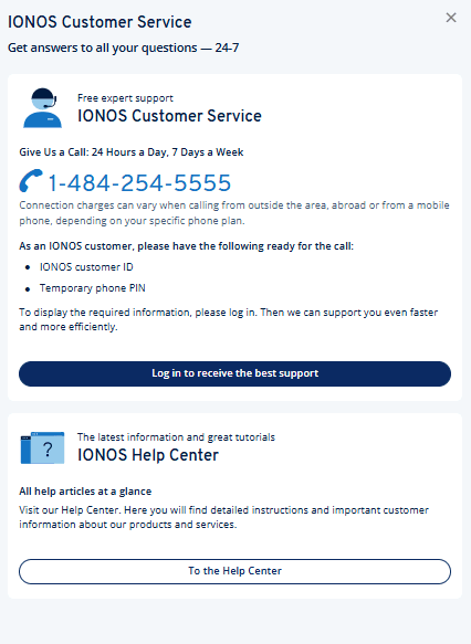 IONOS Website Builder Help & Support IONOS Website Builder Help & Support