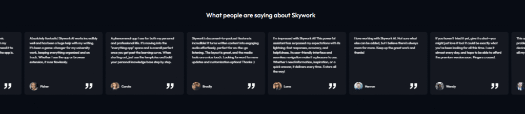 Reviews of SkyworkAI  Reviews of SkyworkAI