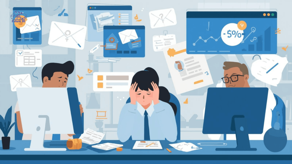 Exhausting Girl from Daily Workload